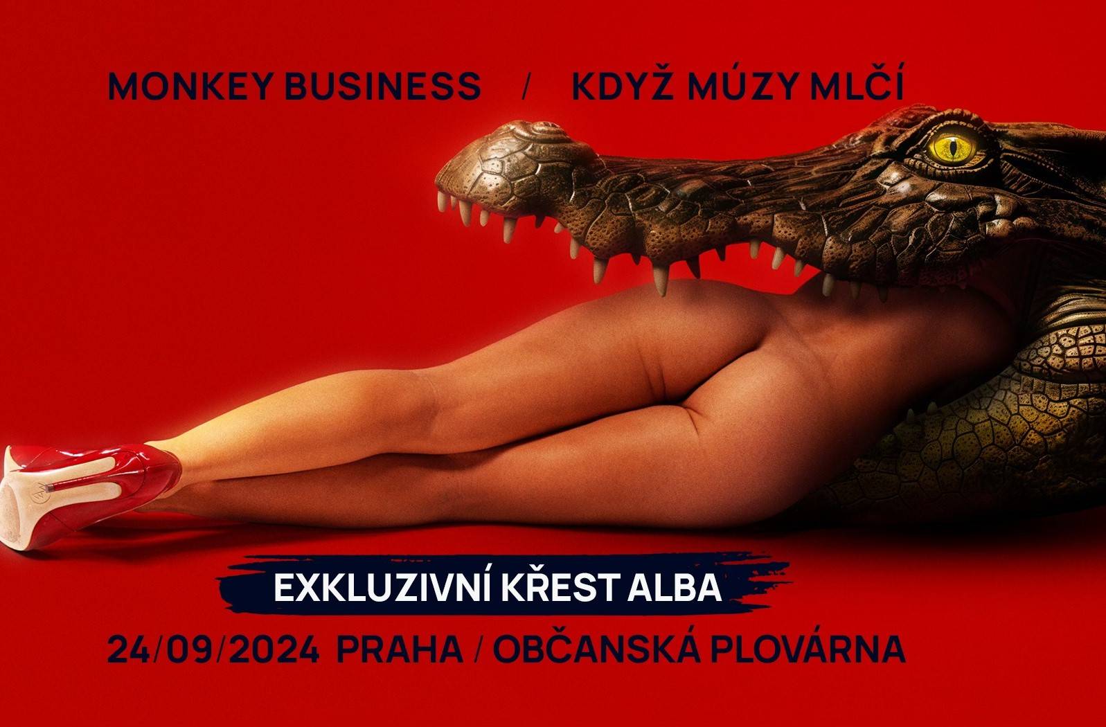 SOUTĚŽ: Monkey Business křest alba Když Múzy mlčí